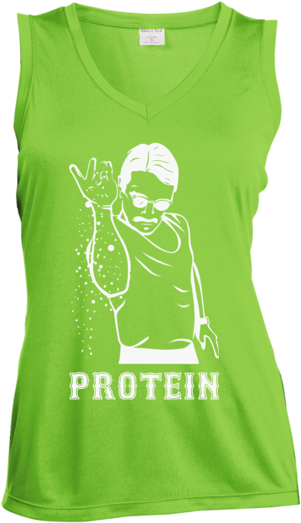 Protein Salt Bae Ladies' Sleeveless Moisture Absorbing - Shirt (1024x1024), Png Download