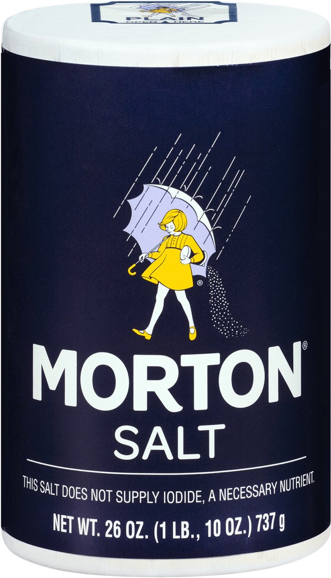 Morton Salt Png - Morton Salt 26 Oz (2088x1178), Png Download