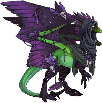 22974641 350 - Flight Rising Vampire Dragon (350x350), Png Download