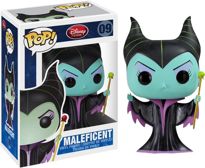 Maleficent Pop Vinyl Figure - Pop Vinyl Figures Maleficent (700x574), Png Download