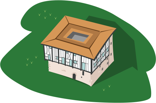 The Wooden Palace - House (545x361), Png Download