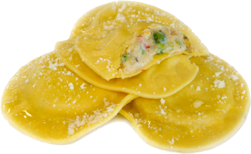 Roasted Vegetable & Smoked Gouda Ravioli - - Vegetable (1000x581), Png Download