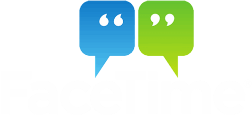 Facetime (500x246), Png Download