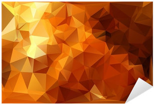 Abstract Orange Bokeh Background With Lens Flare Sticker - Bokeh (400x400), Png Download