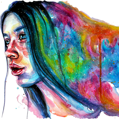 Watercolor Paint (480x480), Png Download