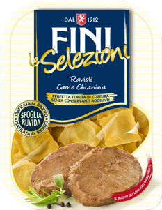 Ravioli With Chianina Beef - Fini (500x500), Png Download