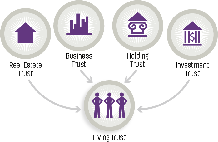 Edm1 - Living Trust (698x455), Png Download