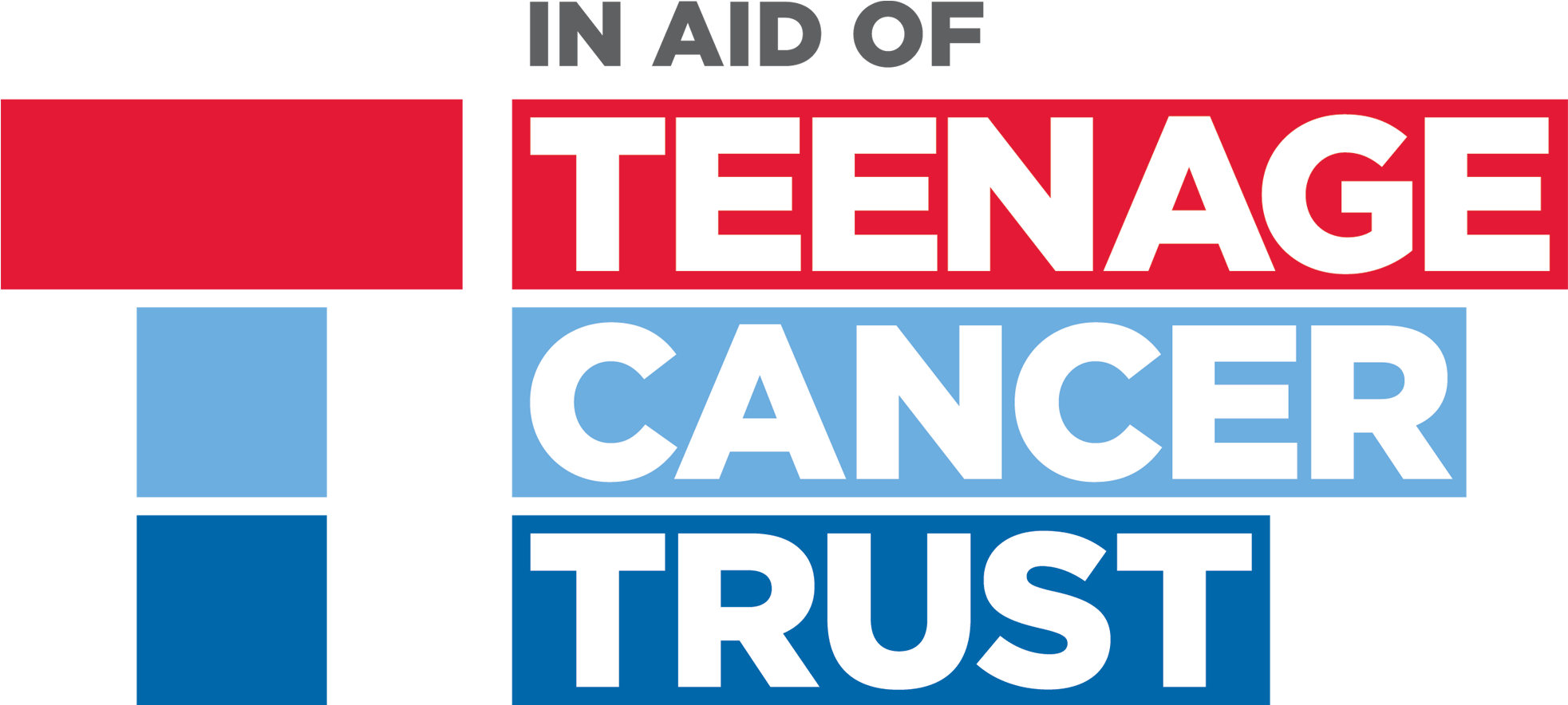 Teenage Cancer Trust Our Official Charity Partner - Aid Of Teenage Cancer Trust (2318x1063), Png Download
