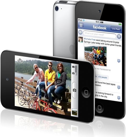 Fourth-gen Ipod Touch Announced With Dual Cameras, - Ipod Touch Nouvelle Generation (527x580), Png Download