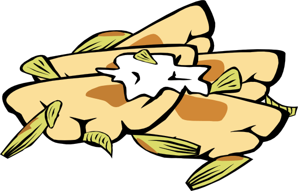 Ravioli - Perogies Clipart (600x385), Png Download