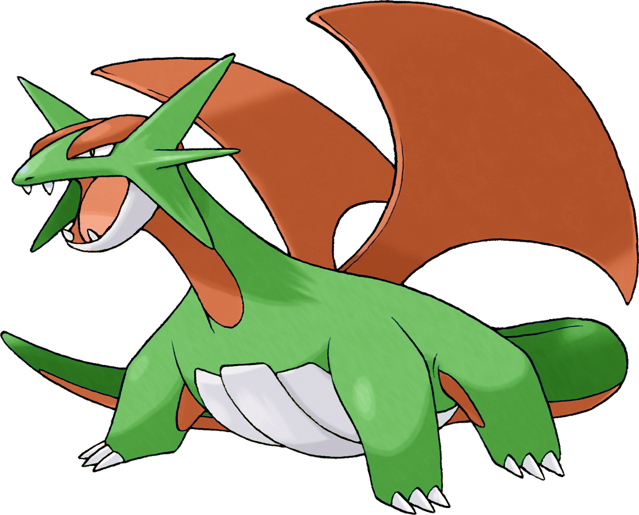 Salamence Shiny - Pokemon Salamence Standing (1280x1033), Png Download