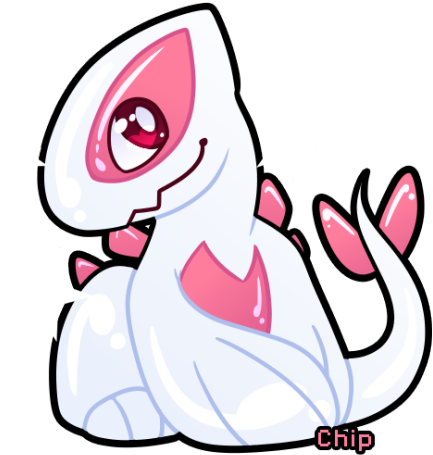 My Half Of An Art Trade With The Adorable @kay Savage - Cute Shiny Lugia (500x500), Png Download
