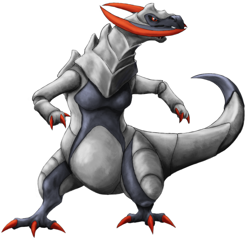 Shiny Haxorus By Howling-wolf - Haxorus Shiny (851x824), Png Download