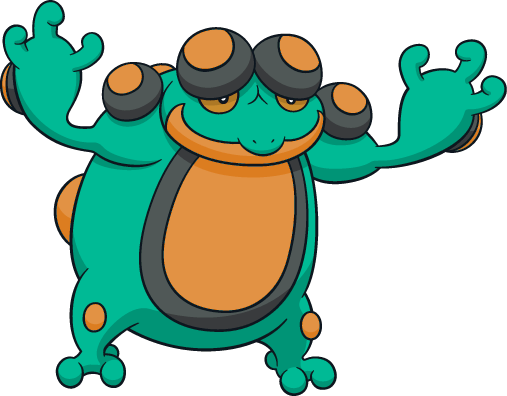 Png - Seismitoad Shiny (507x396), Png Download