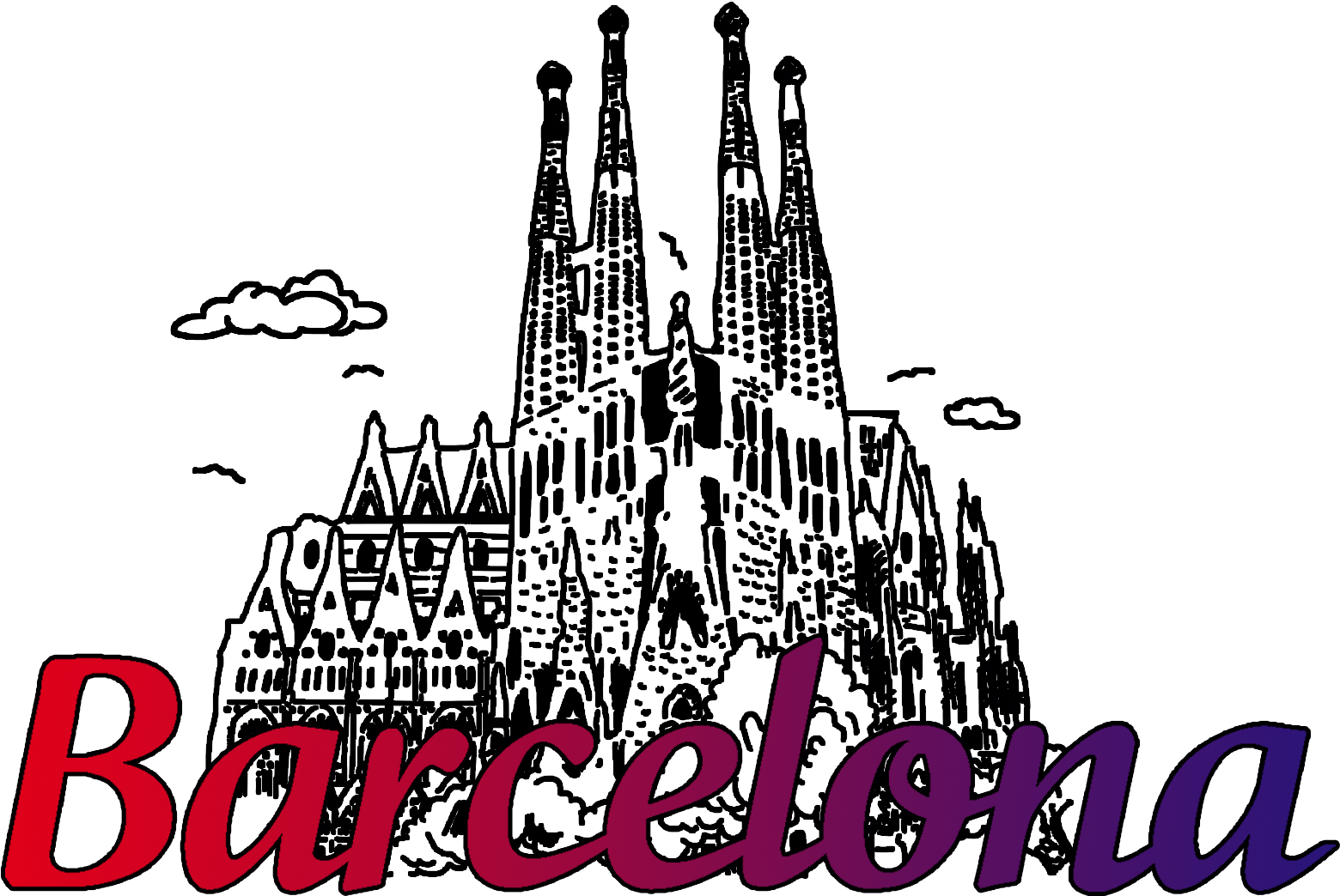 Qui No Ha Vist Barcelona, No Ha Vist Cosa Bona - Barcelona Png (1807x1144), Png Download