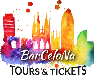 Barcelona Tours & Tickets Barcelona Tours & Tickets - Barcelona Water Color Painting (400x318), Png Download