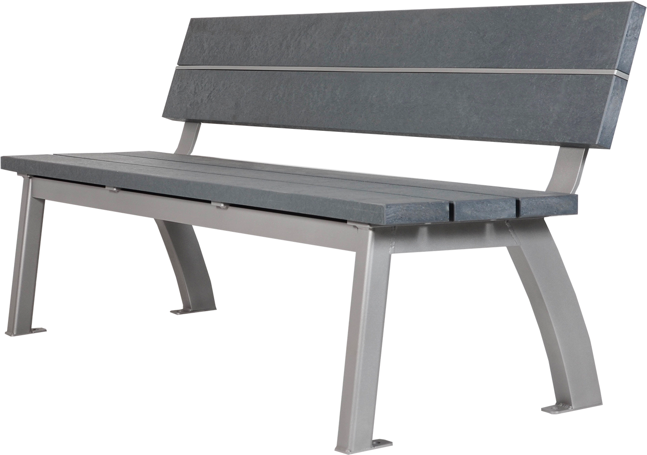 Aylesbury Park Bench - Bench (1600x1031), Png Download