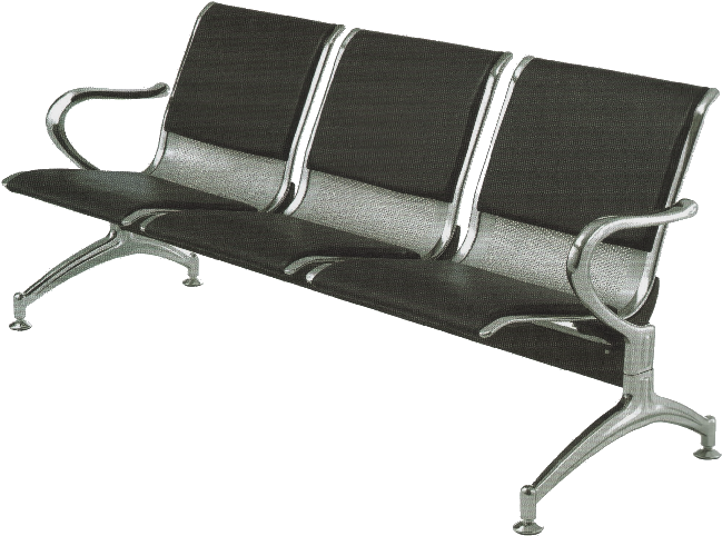 Airport Bench Ss - Waiting Chairs For Office (663x502), Png Download