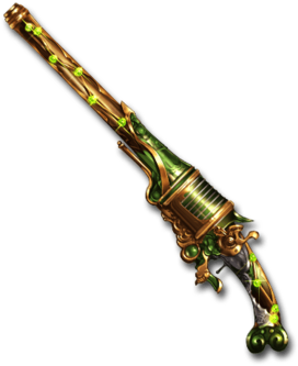 Ten-wolf Gun Sage - Granblue Fantasy (462x400), Png Download