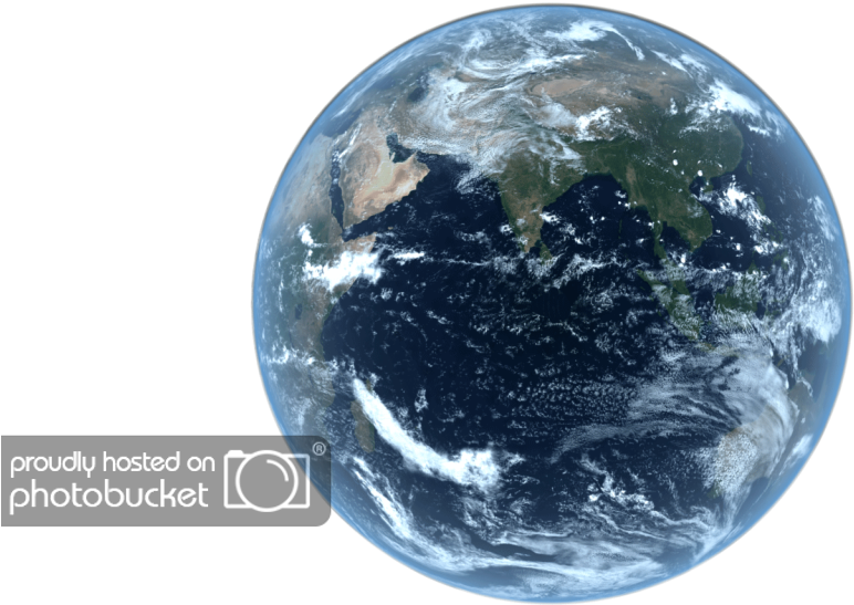 Tierra - Astronaut View Globe - 16" (1024x576), Png Download