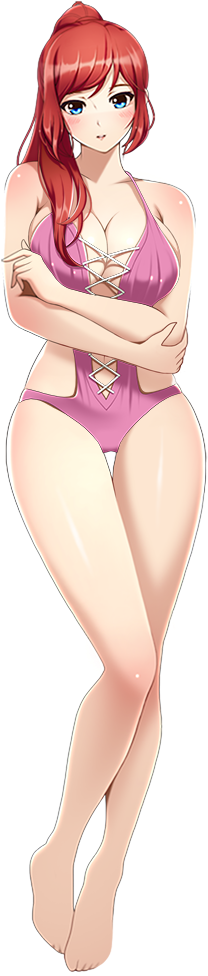 Nancy Mall Bikini - Anime Bikini Png (290x993), Png Download