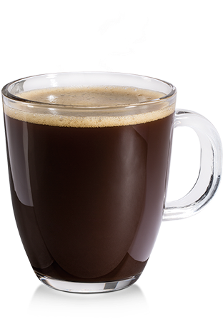 0067 Caramel Coffee 1 Png - Glass Coffee Cup Png (346x535), Png Download