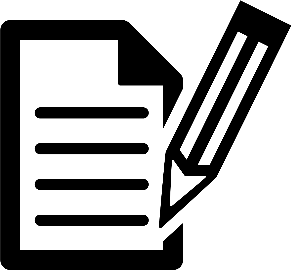 Free Icons Png - Content Writing Icon (1200x1200), Png Download