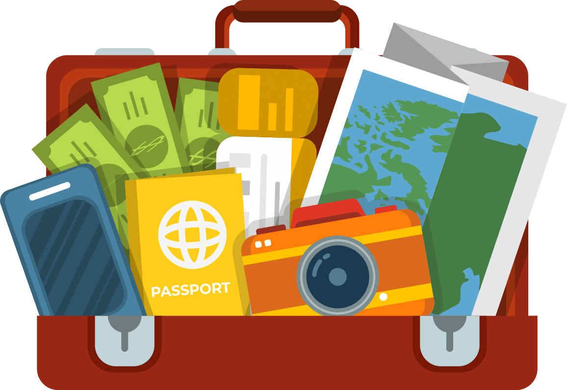 Luggage Png Library Huge Freebie Download - Baggage (1156x795), Png Download