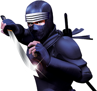 Ninja Warrior - Ninja Transparent (510x346), Png Download