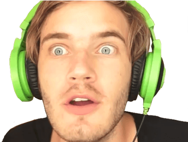 Pewdiepie Face - Pewdiepie 2013 (400x400), Png Download