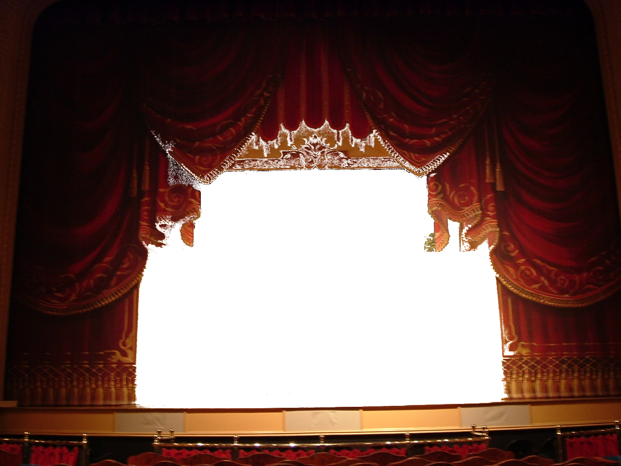 All The Worlds A Stage - Stage For Drama (1280x960), Png Download