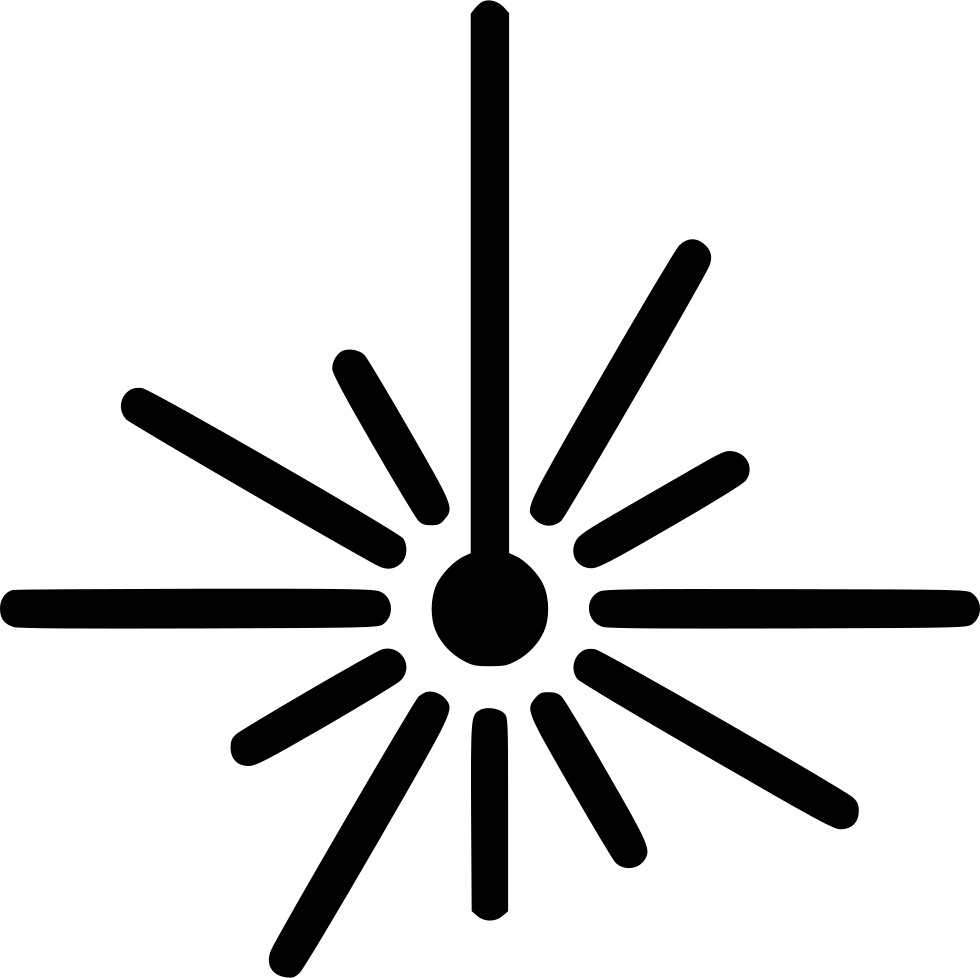 Laser Beam Comments - Laser Beam Free Vector (980x978), Png Download