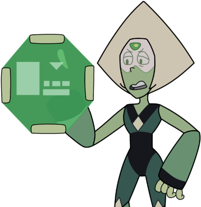 Peridot's Finger Screen 2 - Wiki (640x444), Png Download