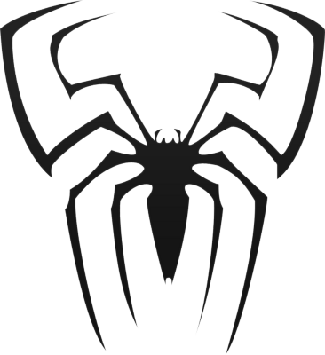 Fancy Black Suit Spiderman Wallpaper Psd Detail Spiderman - Aranha Homem Aranha Vetor (366x400), Png Download