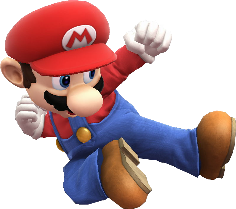 Mario Png De Fuego Corriendo - Mario Kick (820x733), Png Download