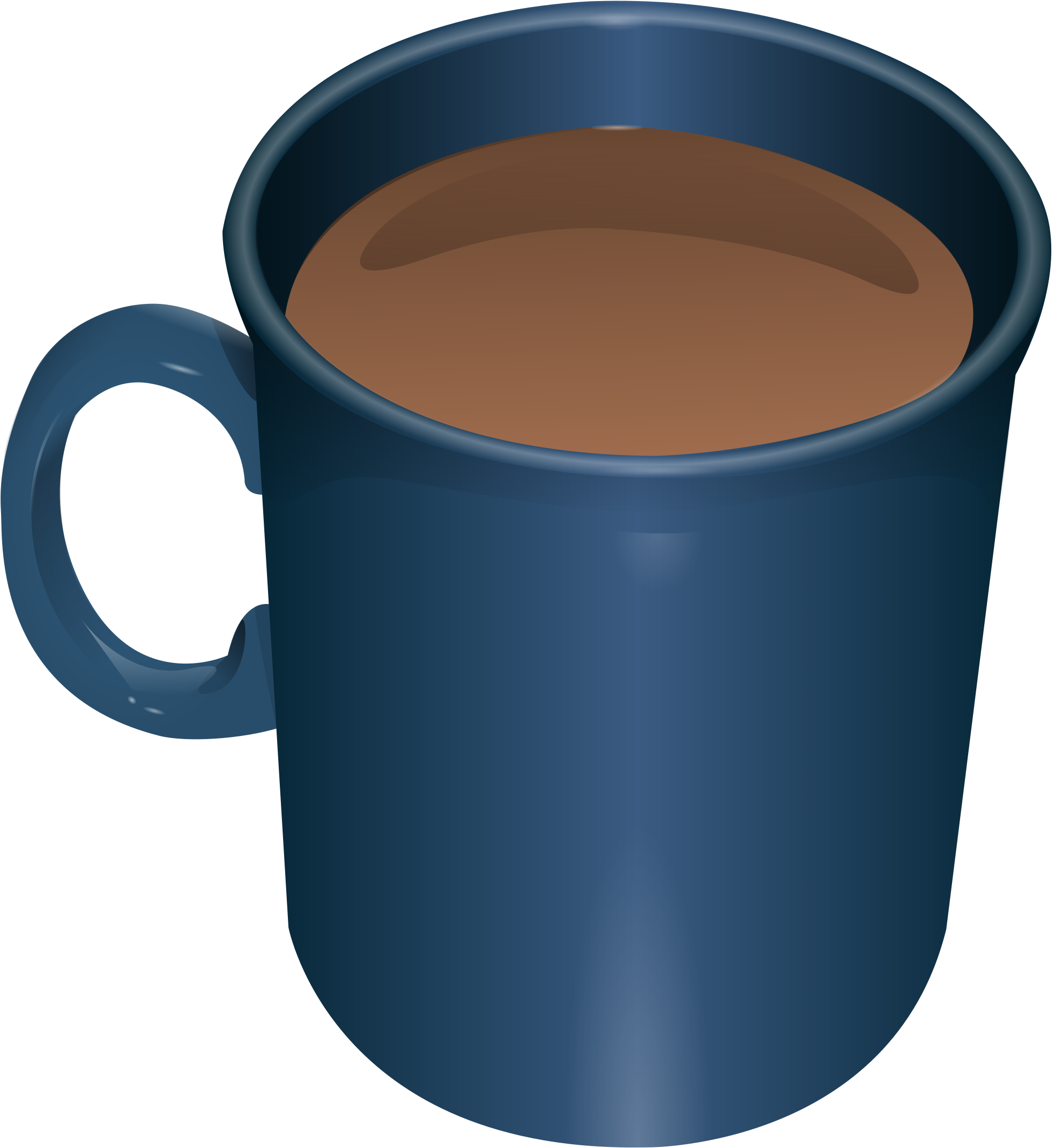 Coffee Mug Svg Clip Arts 552 X 597 Px (552x597), Png Download