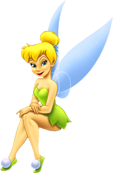 Tinker Bell - Tinkerbell Transparent Background (412x624), Png Download
