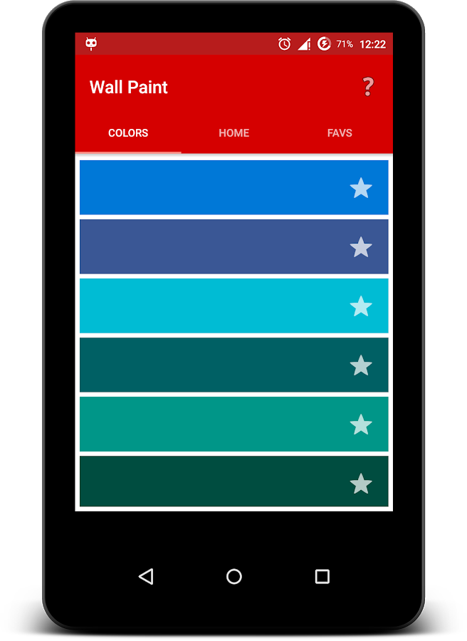 Wall Painting App Inspirational Wall Paint Live Wallpaper - Paint (656x900), Png Download