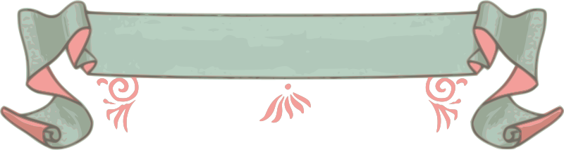Free Pink Green Decorative Ribbon - Pink Ribbon Vector Png (800x213), Png Download