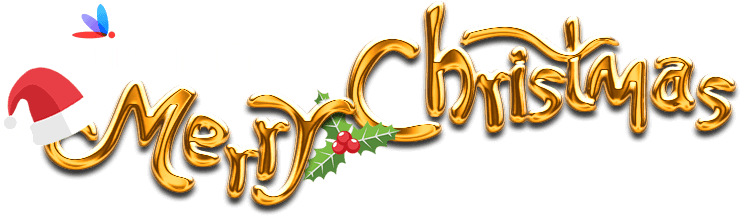 Merry Christmas Gold Png - Gold Merry Christmas Transparent (742x230