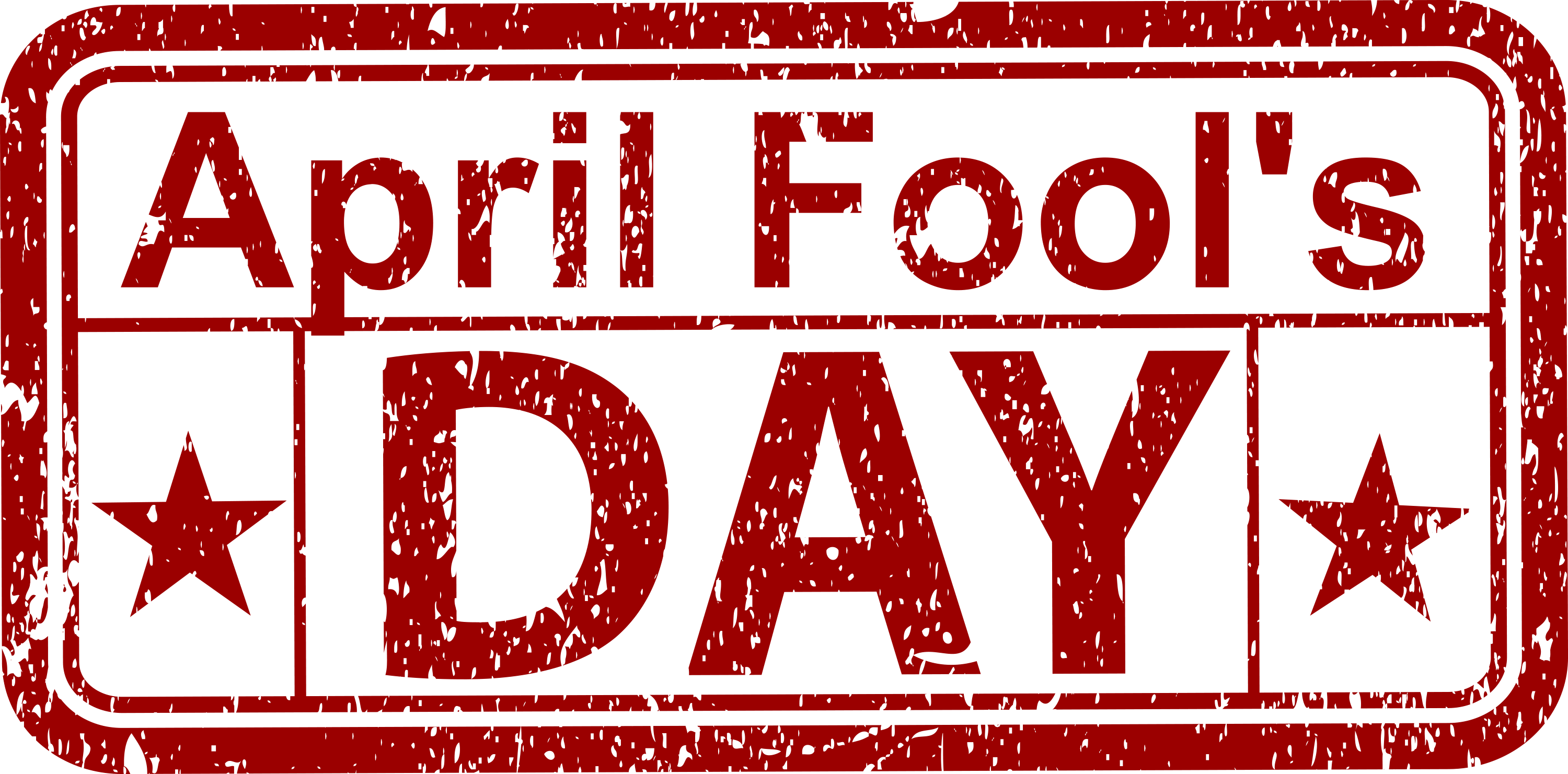 April Fools Png (3000x1481), Png Download