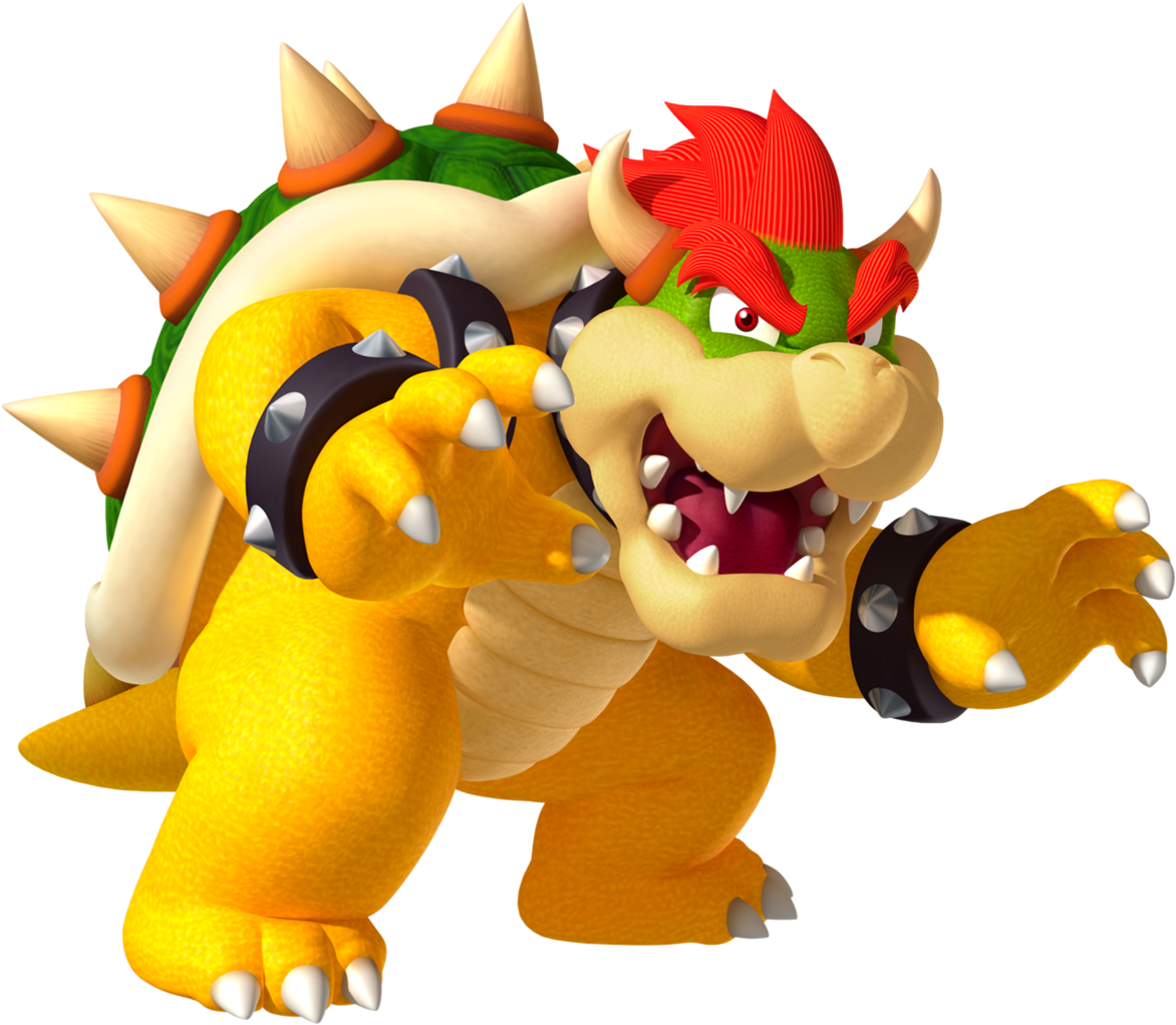 Bowser - Villano De Mario Bros Nombre (1186x1024), Png Download