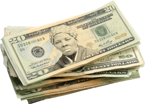 Harriet Tubman On Newly Issued $20 Bill - Stacks Of $20 Bills (475x339), Png Download