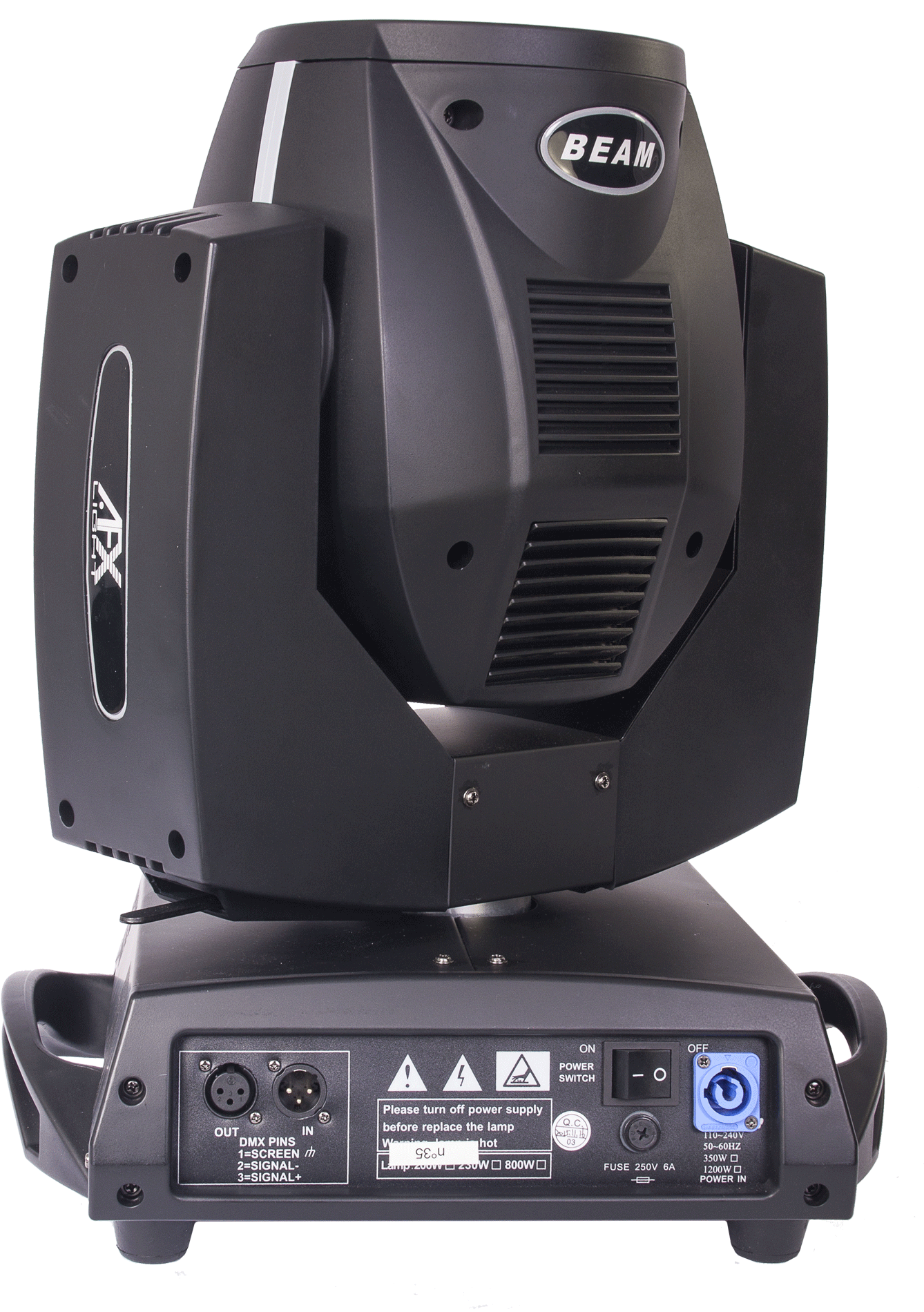 Afx 7r Moving Head 230 Watt (1396x1905), Png Download