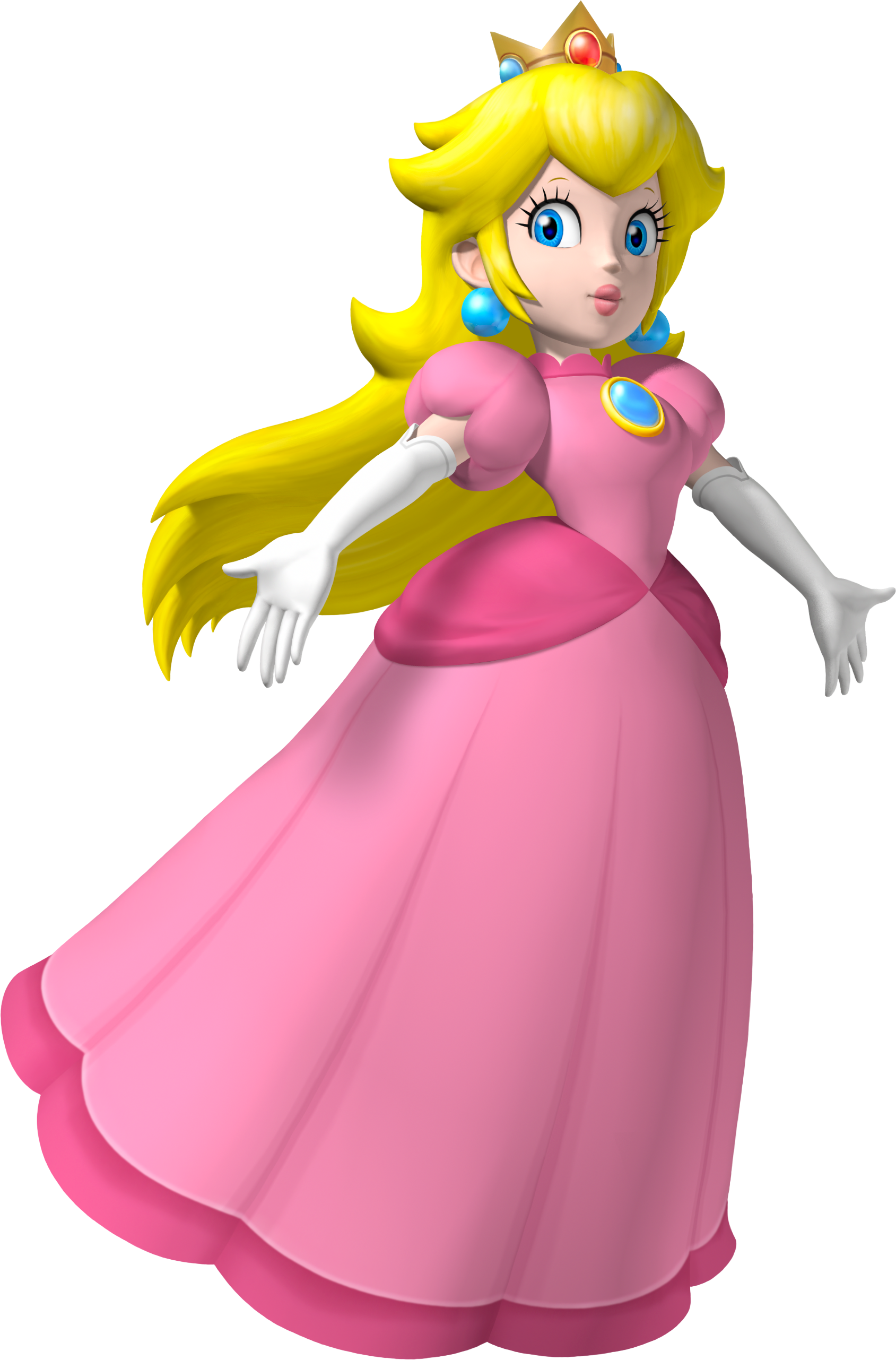 *super Mario Galaxy Spoilers* - Princesa De Mario Bros (1689x2563), Png Download