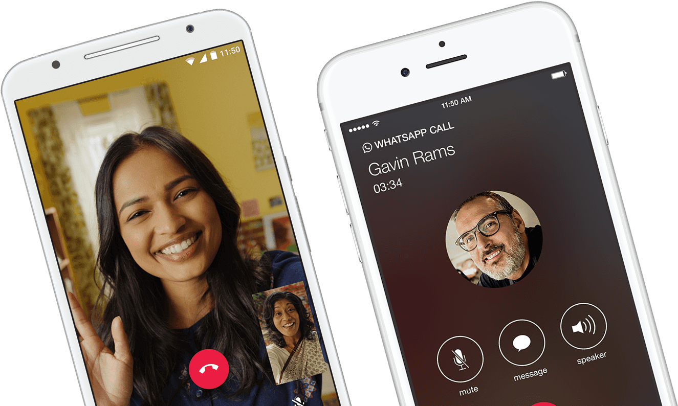 Anyone With An Android 9 Pie Wishing They Could See - Whatsapp Voice And Video Calls Speak Freely (1394x815), Png Download
