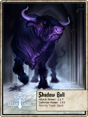 Shadow Bull - Bull (316x413), Png Download