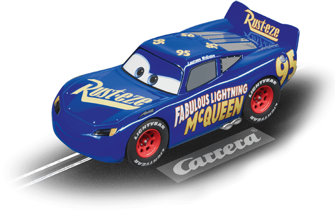 Fabulous Lightning Mcqueen - Carrera Go Ice Francesco Bernoulli 64022 1:43 Slot (700x467), Png Download