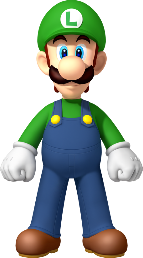 Luigi - Luigi Png (457x822), Png Download