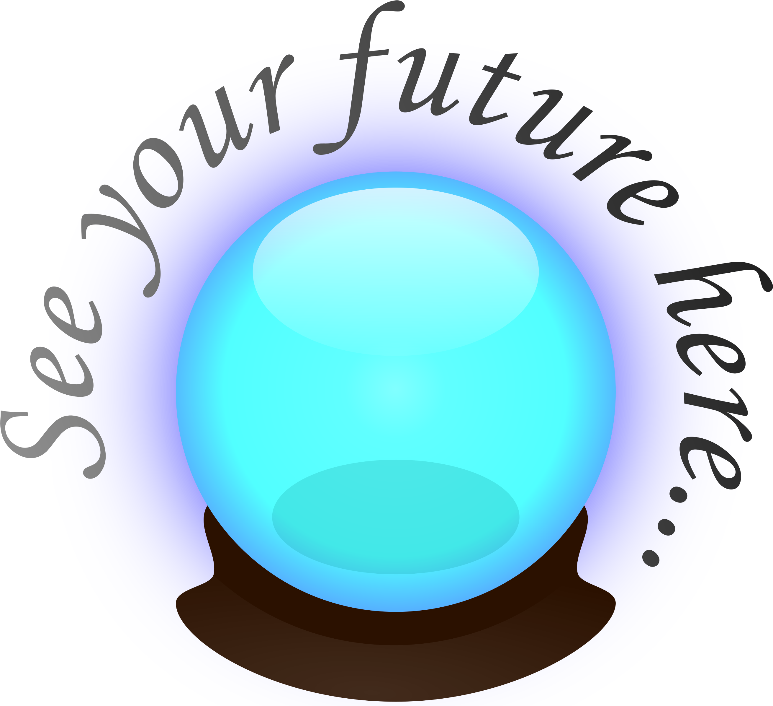 Clip Art Download Big Image Png - Cartoon Pictures Of Crystal Ball (2800x2400), Png Download